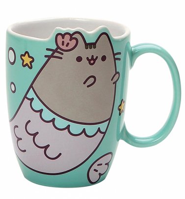 Pusheen Mermaid Shaped Mug Pusheen Mermaid Shaped Mug