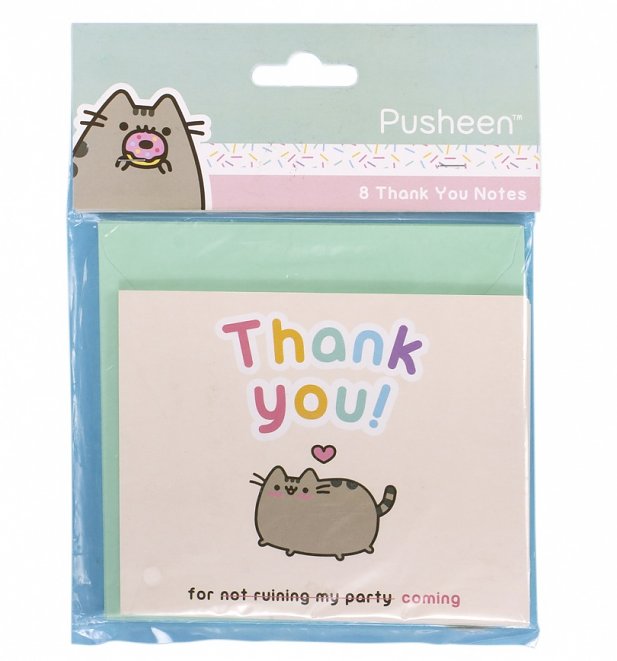 Pusheen Thank You Notes