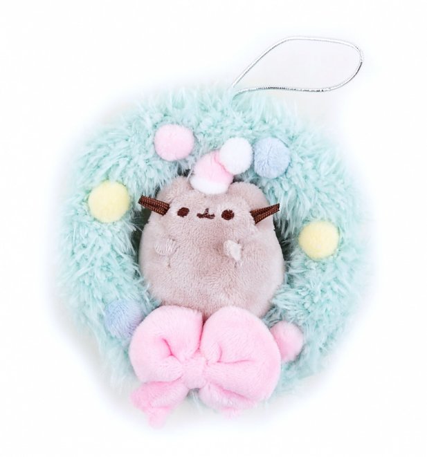 Pusheen Wreath Christmas Ornament Pusheen Wreath Christmas Ornament