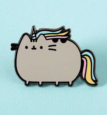 Pusheenicorn Enamel Pin from Punky Pins Pusheenicorn Enamel Pin from Punky Pins