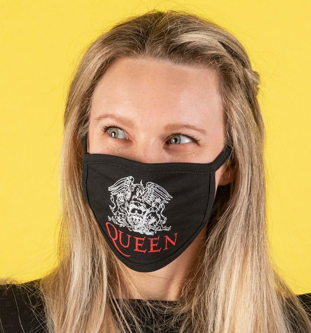 Queen Crest Logo Face Mask Queen Crest Logo Face Mask