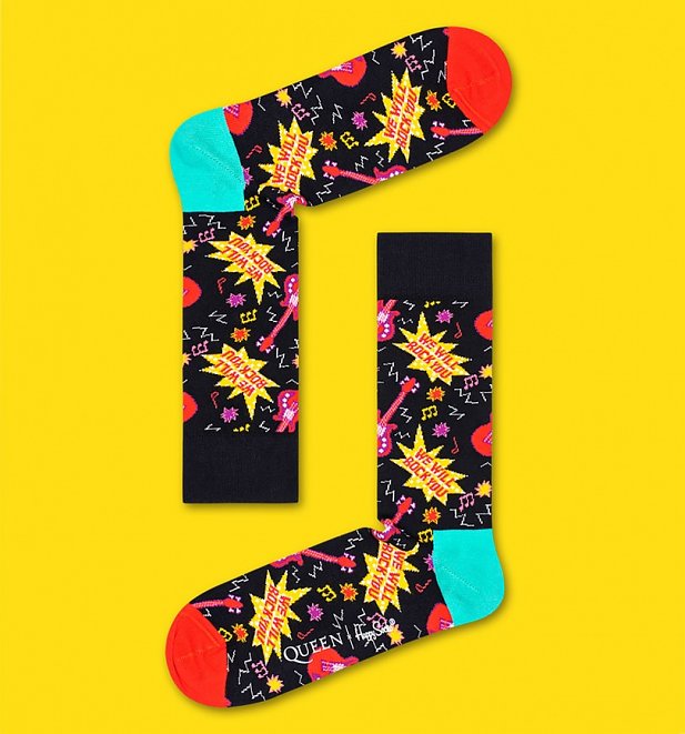 Queen Socks 4 Pack Gift Box from Happy Socks