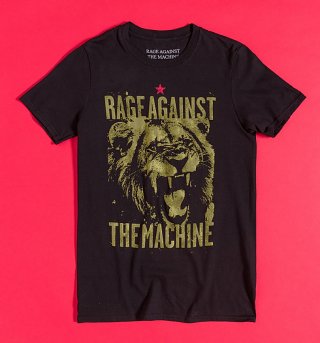 Rage Against The Machine Pride Black T-Shirt Rage Against The Machine Pride Black T-Shirt