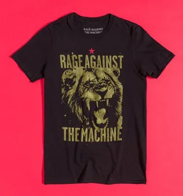 T-shirt Fist Logo Maglietta Ufficiale Rage Against The Machine - T-shirt Large Con Stampa Fist Merchandise Musicale