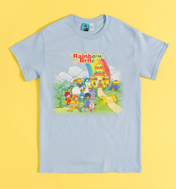 Rainbow Brite Colour Kids Land Blue T-Shirt Rainbow Brite Colour Kids Land Blue T-Shirt
