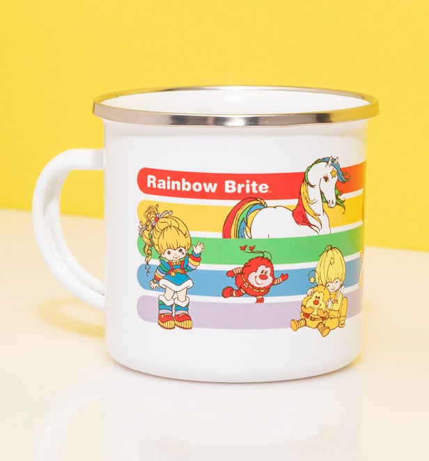 Rainbow Brite Enamel Mug