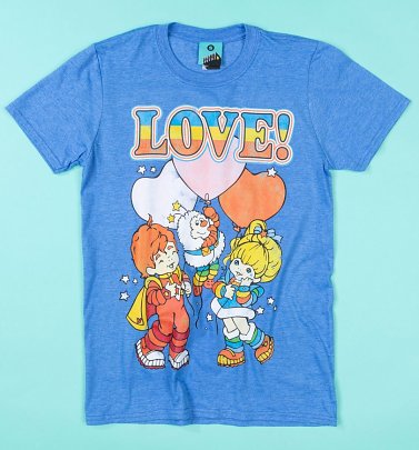Rainbow Brite Love Blue T-Shirt Rainbow Brite Love Blue T-Shirt