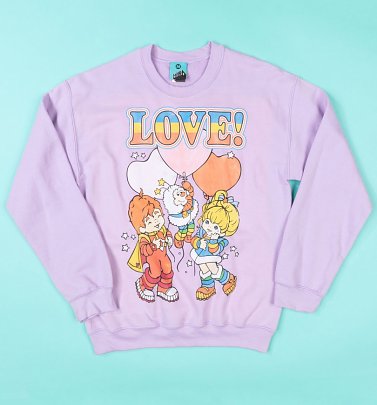 Rainbow Brite Love Orchid Sweater Rainbow Brite Love Orchid Sweater
