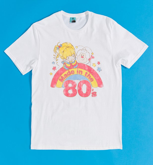 Rainbow Brite Made in the 80s White T-Shirt Rainbow Brite Made in the 80s White T-Shirt