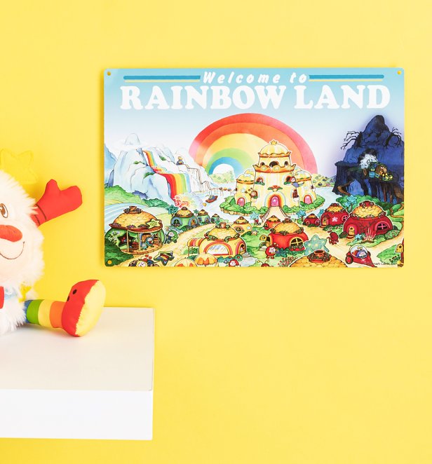 Rainbow Brite Metal Sign Rainbow Brite Metal Sign