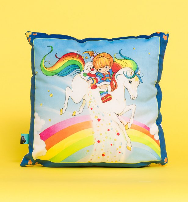 Rainbow Brite Retro Cushion