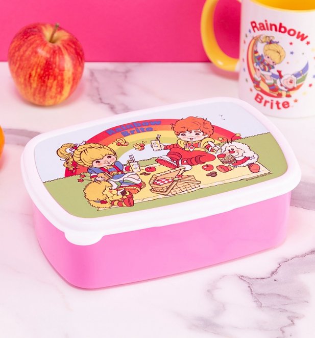 Rainbow Brite Retro Pink Lunchbox