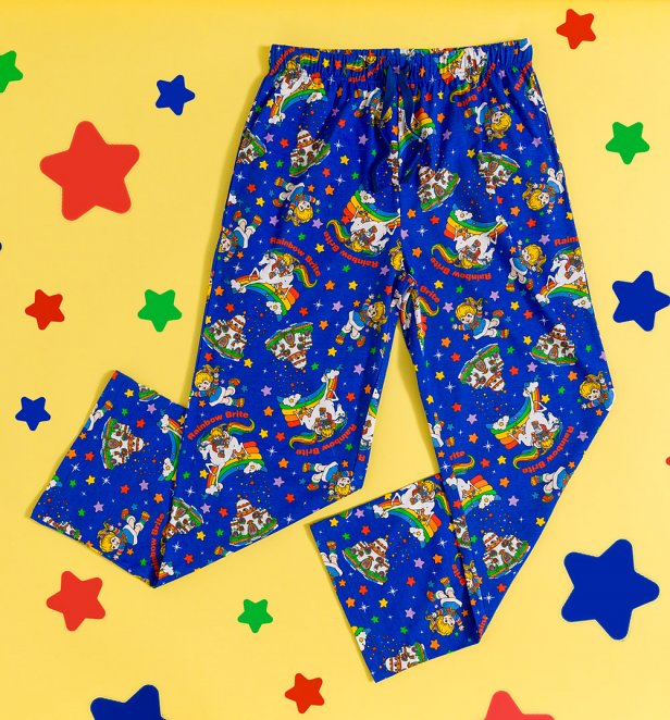 Rainbow Brite Retro Rainbow Scene Lounge Pants