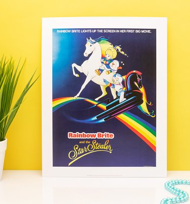 Rainbow Brite Star Stealer 11" x 14" Art Print Rainbow Brite Star Stealer 11" x 14" Art Print