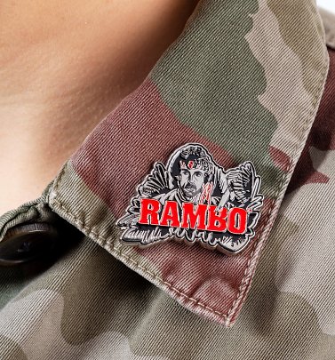 Rambo Limited Edition Pin Badge Rambo Limited Edition Pin Badge