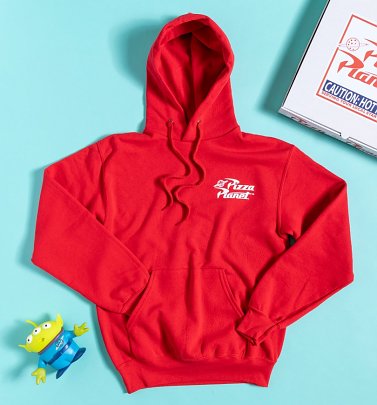 Red Disney Toy Story Pizza Planet Hoodie Red Disney Toy Story Pizza Planet Hoodie