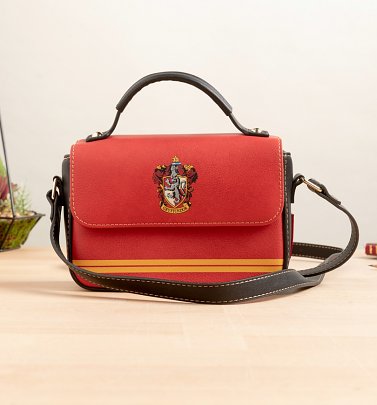 Red Harry Potter Gryffindor Crest Satchel Bag Red Harry Potter Gryffindor Crest Satchel Bag