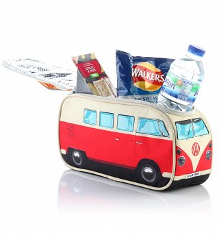 Red VW Campervan Lunch Bag Cooler Red VW Campervan Lunch Bag Cooler