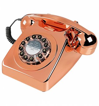 Retro 746 Copper Telephone from Wild & Wolf Retro 746 Copper Telephone from Wild & Wolf