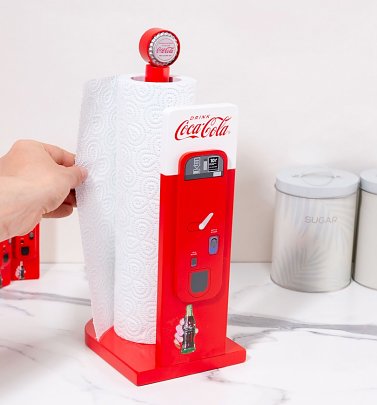 Retro Coca-Cola Vending Machine Kitchen Roll Holder Retro Coca-Cola Vending Machine Kitchen Roll Holder