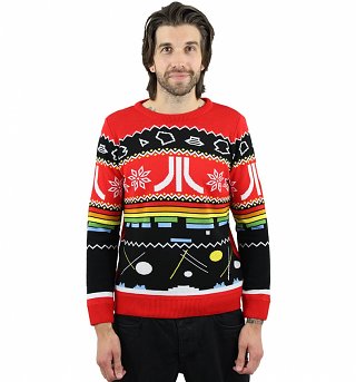 Retro Knitted Atari Symbols Fair Isle Jumper Retro Knitted Atari Symbols Fair Isle Jumper