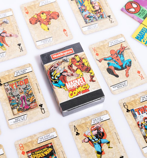 Retro Marvel Comics Playing Cards