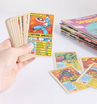 Retro Marvel Comics Top Trumps Card Game Retro Marvel Comics Top Trumps Card Game