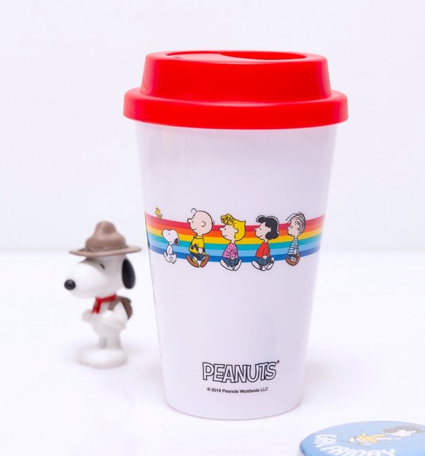 Retro Peanuts Mini Travel Mug