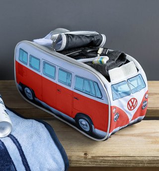 Retro Red VW Campervan Wash Bag Retro Red VW Campervan Wash Bag