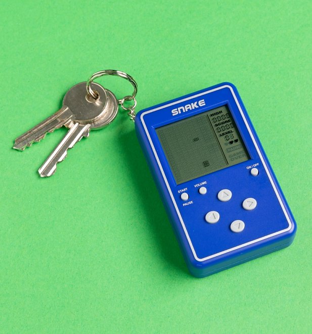 Retro Snake Game Keychain Retro Snake Game Keychain