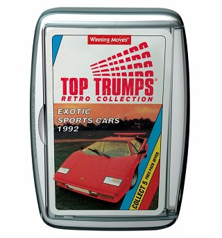 Retro Sports Cars Top Trumps Card Game Retro Sports Cars Top Trumps Card Game