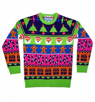 Retro Sweet Mashup Knitted Jumper from Cheesy Christmas Jumpers Retro Sweet Mashup Knitted Jumper from Cheesy Christmas Jumpers