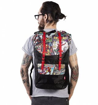 Retro Marvel Comics Urban Backpack Retro Marvel Comics Urban Backpack