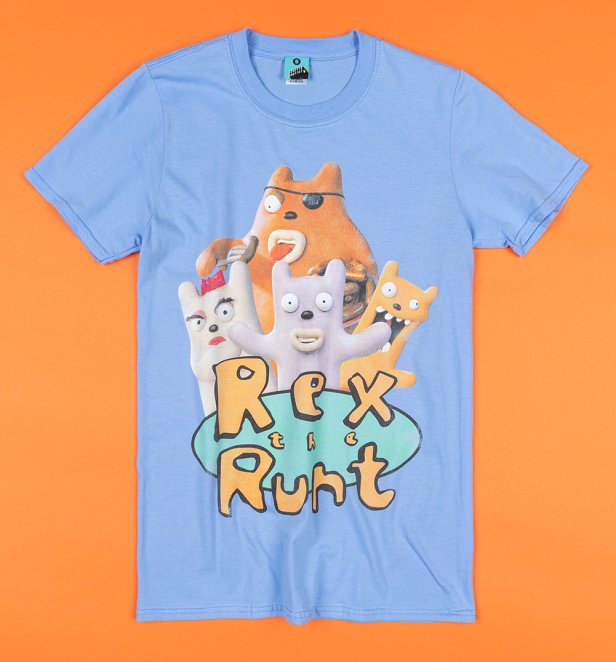 Rex The Runt Blue T-Shirt