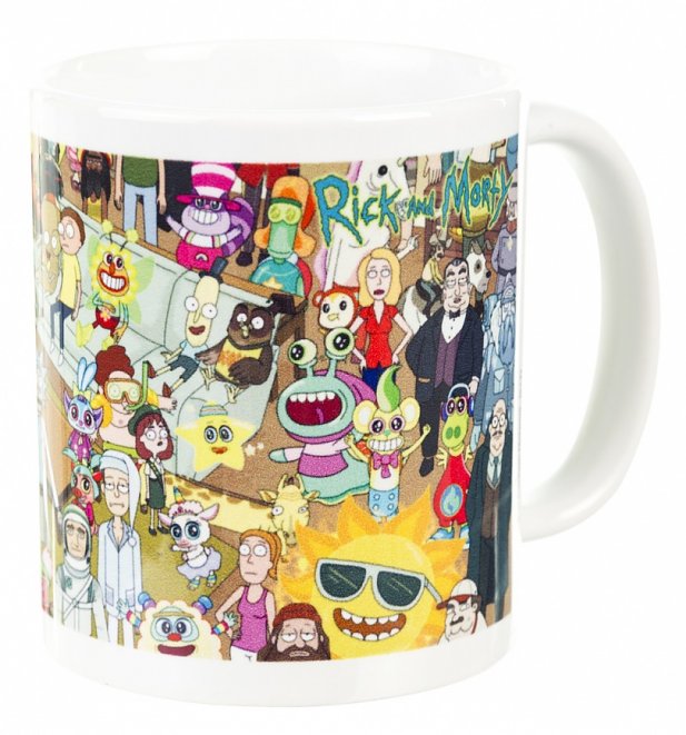 Rick and Morty Characters Mug Rick and Morty Characters Mug
