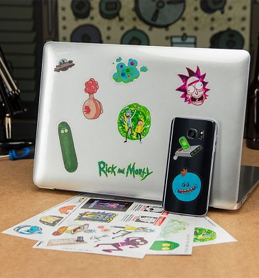 Rick and Morty Gadget Decals Rick and Morty Gadget Decals