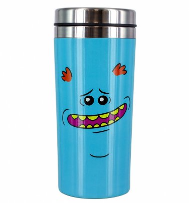 Rick and Morty Mr Meeseeks Travel Mug Rick and Morty Mr Meeseeks Travel Mug