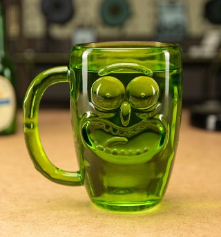 Rick and Morty Pickle Rick Glass Stein Rick and Morty Pickle Rick Glass Stein