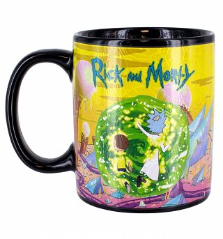 Rick and Morty Portals Heat Change Mug Rick and Morty Portals Heat Change Mug