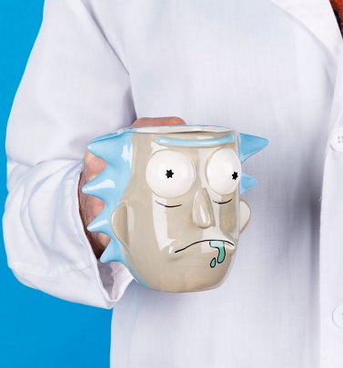 Rick and Morty Rick 3D Mug Rick and Morty Rick 3D Mug