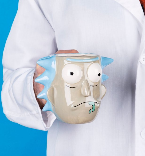 Rick and Morty Rick 3D Mug