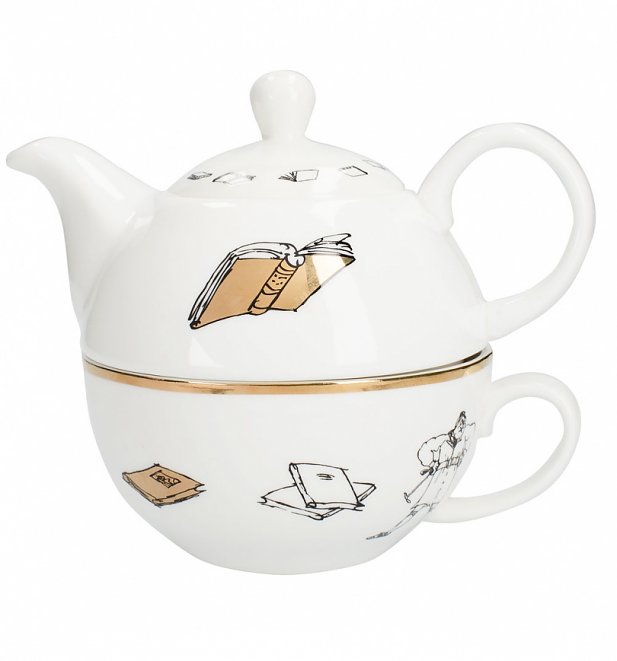 Roald Dahl Matilda China Tea For One Set Roald Dahl Matilda China Tea For One Set