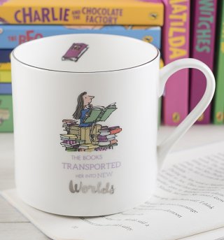 Roald Dahl Matilda New Worlds Large Boxed China Mug Roald Dahl Matilda New Worlds Large Boxed China Mug