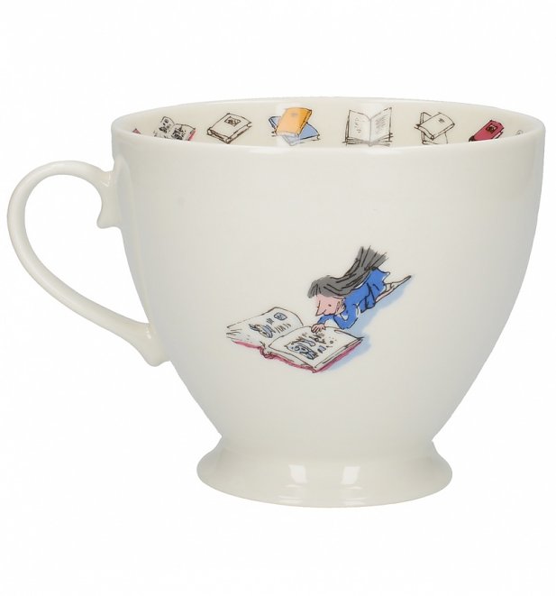 Roald Dahl Matilda What To Read Next Footed China Mug Roald Dahl Matilda What To Read Next Footed China Mug