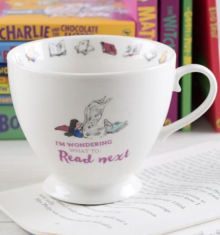 Roald Dahl Matilda What To Read Next Footed China Mug Roald Dahl Matilda What To Read Next Footed China Mug
