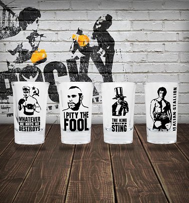Rocky Shot Glasses Rocky Shot Glasses