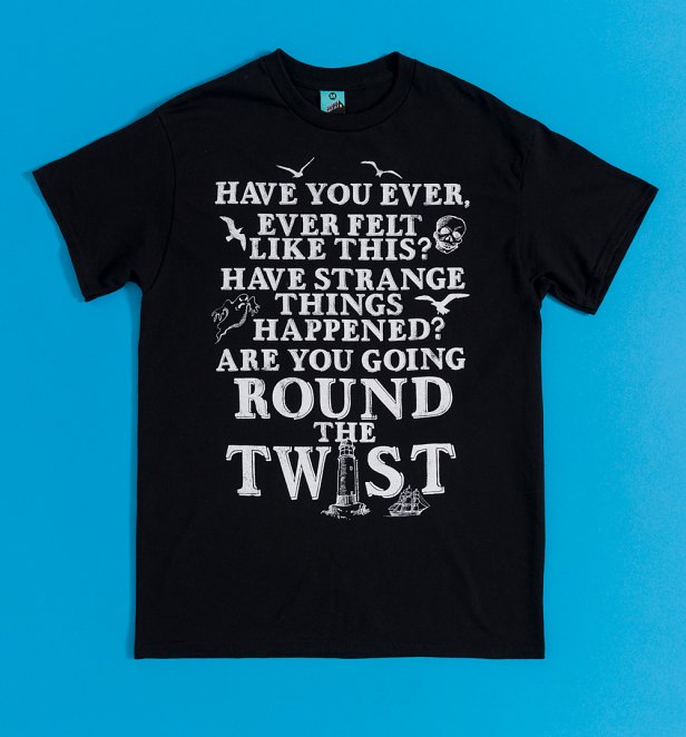 Round The Twist Have You Ever Theme Tune Black T-Shirt Round The Twist Have You Ever Theme Tune Black T-Shirt