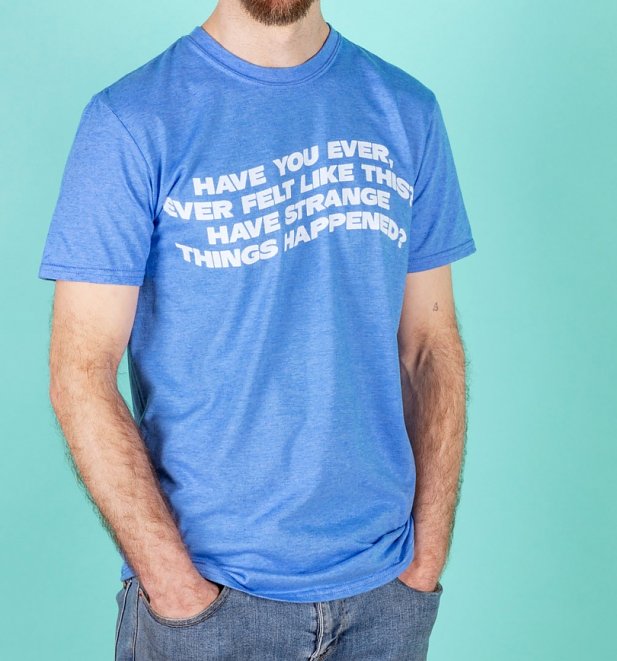 Round The Twist Theme Tune Back Print Blue T-Shirt Round The Twist Theme Tune Back Print Blue T-Shirt