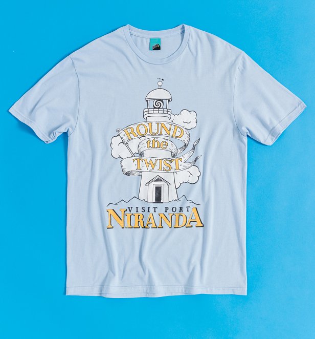 Round The Twist Visit Port Niranda Light Blue T-Shirt
