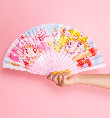 Sailor Moon And Sailor Chibi Moon Fan